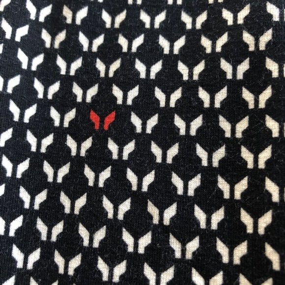 J Jill Wearever Collection Black/White Knit Skirt Sz M‎ - EUC - Picture 3 of 7